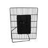 4X6 Inch Picture Frame Black Metal & Glass by Foreside Home & Garden - 3 of 4