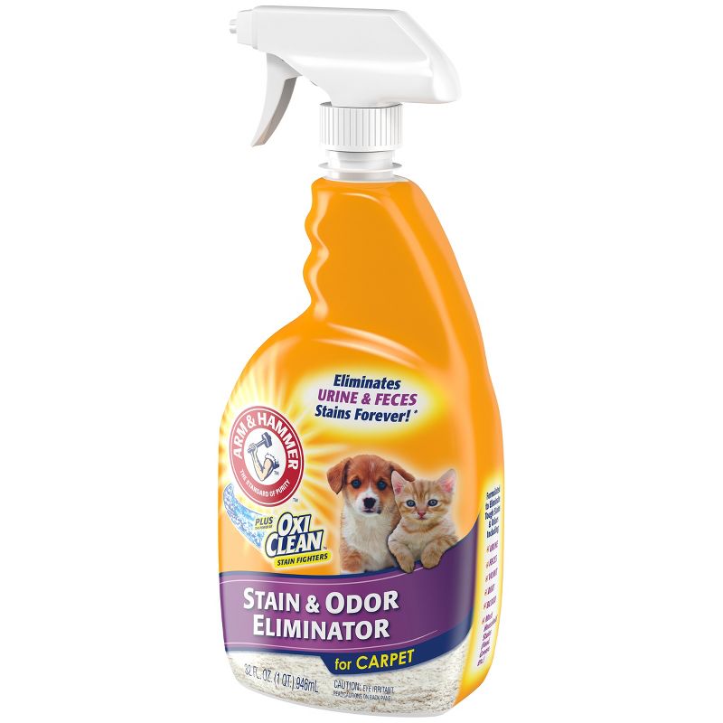 Arm &#38; Hammer Plus Oxiclean Pet Stain &#38; Odor Eliminator for Carpet - 32oz, 3 of 7