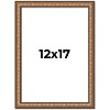 PosterPalooza | Slim Profile Gold Picture Frame - UV Acrylic, Foam Board Backing, Hanging Hardware - 2 of 4