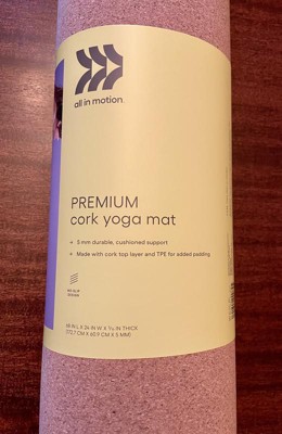 Natural Rubber Yoga Mat 5mm Violet - All In Motion™ : Target