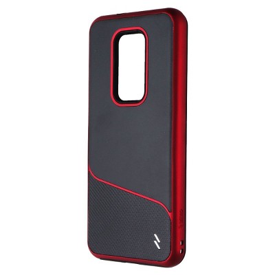 ZIZO Division Series Case for Motorola Moto G Play (2021) - Black / Red