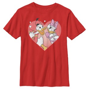 Boy's Mickey & Friends Donald and Daisy In Love T-Shirt - 1 of 4