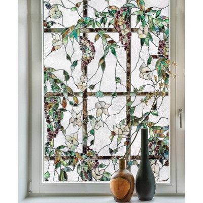 Pellicola Decorativa Artscape Per Finestra 61x91 Cm - Effetto Vetro Strutturato, Non Adesiva, UV, Made In USA