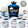 Big Dot of Happiness Blue Grad Best is Yet to Come - 2025 Royal Blue Graduation Party Decor and Confetti - Terrific Table Centerpiece Kit - Set of 30 - 2 of 4