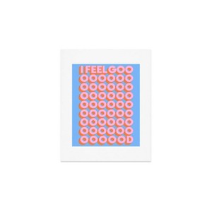 8" x 10" Tyler Spangler 'I Feel Good' Art Print Pink - Deny Designs: Modern Typography Wall Decor, Unframed Digital Art - 1 of 2