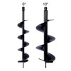 6IN+10IN Auger Drill Bit for Planting Hole, Bulb Bedding Digging Post Hole Planting Tool for 3/4" Round Hole Drive Drill - 2 of 4