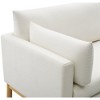 Meridian Furniture,Langham Linen Textured Fabric Chair - 3 of 4