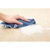 (3 pack) Cotton Waffle Dishcloth, Blue & White Striped, 4 Piece, 12 in x 12 in - 4 of 4