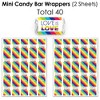 Big Dot of Happiness Love is Love - Pride - Rainbow Party Candy Favor Sticker Kit - 304 Pieces - 3 of 4