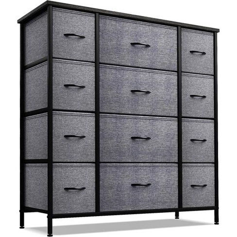 Chest of 10 Drawers Dresser Furniture Bins Bedroom Dresser Storage Organizer