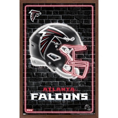 Trends International NFL Atlanta Falcons - Drip Helmet 20 Wall Poster,  22.375 x 34, Unframed Version