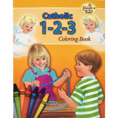 123 Coloring Book - (St. Joseph Coloring Books) by  Emma C MC Kean (Paperback)