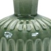 HomeRoots 9" Green Terracotta Striped Bud Table Vase - 4 of 4