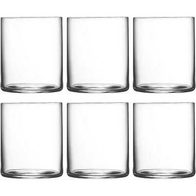 Luigi Bormioli Top Class 12.25 Ounces DOF Beverage Glasses, 6-Piece,Clear