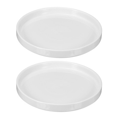 Unique Bargains Indoor Outdoor Durable Sturdy Plant Saucer 2 Pcs