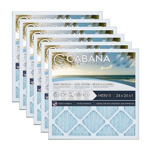 Cabana Air Filters HVAC Furnace Air Filters, MERV 11 - 1 of 4