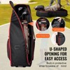VEVOR Golf Travel Bag, Outdoors Soft-Sided Golf Travel Cover, Heavy Duty 1800D Polyester Oxford Wear-Resistant Waterproof, Padded Luggage Case - 3 of 4
