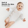 KeaBabies Mini Crib Sheets for Baby Girls, Boys, 2-Pack Soothe Pack and Play Sheets Fitted, Organic Pack N Play Mattress Sheet - 4 of 4