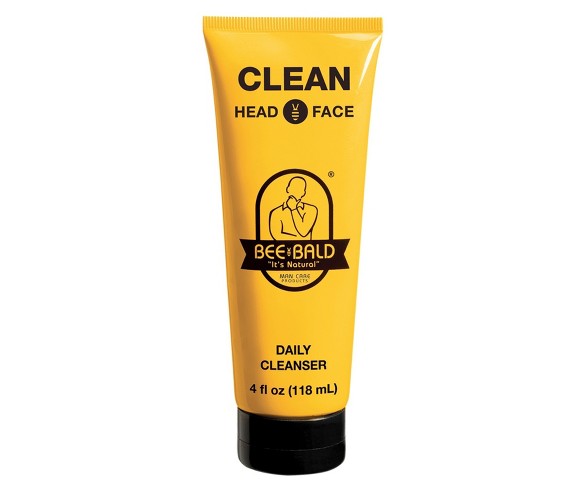 Bee Bald Clean Head And Face Daily Cleanser - 4 fl oz