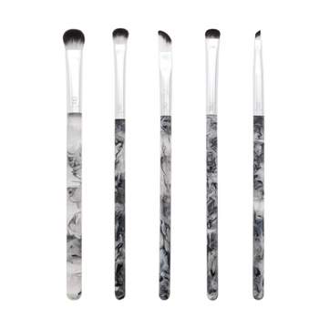 MODA Brush Smoke Show 5pc Eye Makeup Brush Set, Includes Domed Shadow, SM Shader, and Angle Liner Makeup Brushes