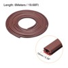 Unique Bargains Self Adhesive Rubber Weatherproofing Weather Stripping - 2 of 4