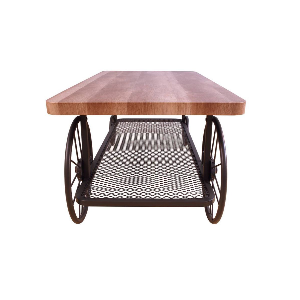 Acme Furniture Francie Coffee Table Oak/Antique Gray - thumbnail 8