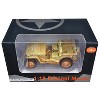 US Army WWII Jeep Vehicle Desert Color Weathered Version 1/18 Diecast Model Car by American Diorama - 3 of 3