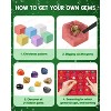 Aoibox 24 Day Gemstone Dig Kit Advent Calendar 2025 for Kids Kit with Real Gemstones Crystals Rocks STEM Educational Gift - 4 of 4