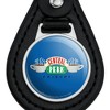 Friends Central Perk Logo Black Leather Keychain - 3 of 4