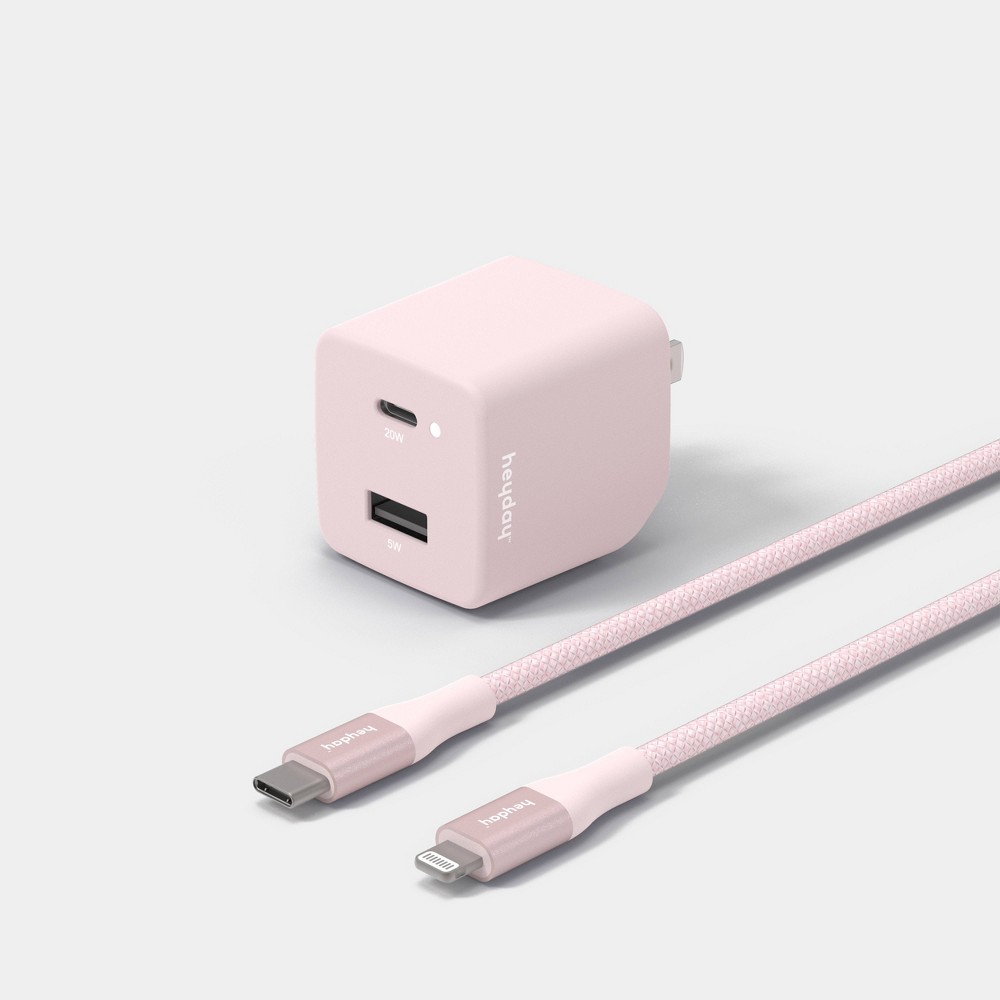 USB-C to Lightning Home Charging Kit - heyday™ Cosmetic Pink