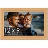 PosterPalooza | 12x9 Modern Bamboo Picture Frame, UV Acrylic, 5 Finishes - 2 of 4