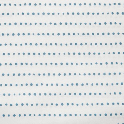 Radius White and Navy Cotton Percale Queen Sheet Set