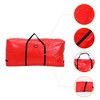 REGALWOVEN Christmas Foldable Large Storage Bags with Handles for Clothes - 3 of 4