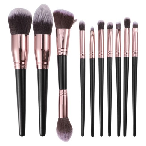 10Pcs Off White Makeup Brushes Soft Fluffy Cosmetics Foundation Blush  Powder Eyeshadow Blending Make up Brush Beauty Tools
