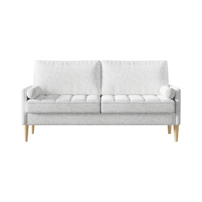 Ridstar Modern 3 Seater Sofa For Living Room & Bedroom-Beige