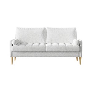 Ridstar Modern 3 Seater Sofa For Living Room & Bedroom-Beige - 1 of 4