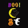 Northlight 10-Piece Moon and Bats Halloween Gel Window Clings - image 3 of 3