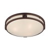 Livex Lighting Titania 3 - Light Flush Mount in  Olde Bronze - 2 of 3