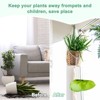 Unique Bargains Handmade Cotton Rope Hanging Basket Holder 41 Inch White 2-Pack - 4 of 4