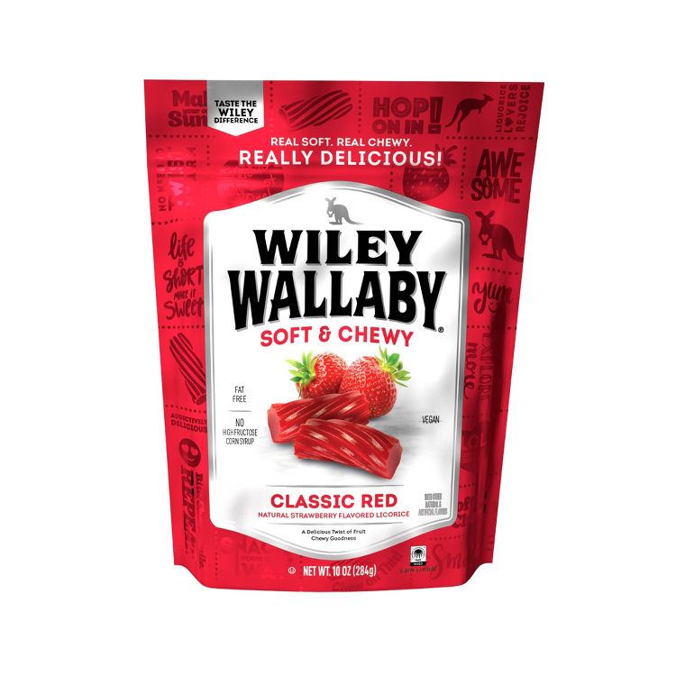 Wiley Wallaby Classic Red Licorice - 10oz, 1 of 10