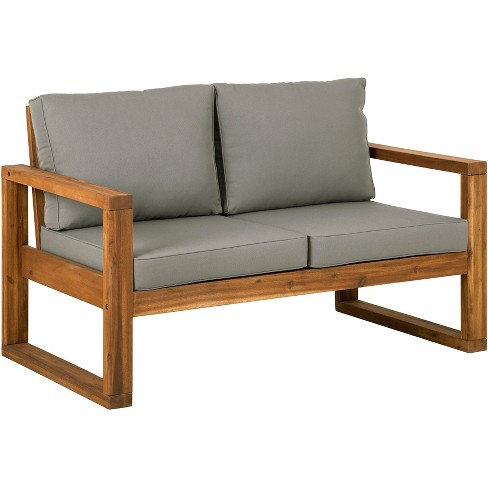 Target outdoor loveseat online cushions