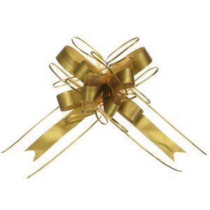 Unique Bargains Wedding Party Extra Large Gift Wrapping Pull Bows Ribbon 10 Pcs - 1 of 4