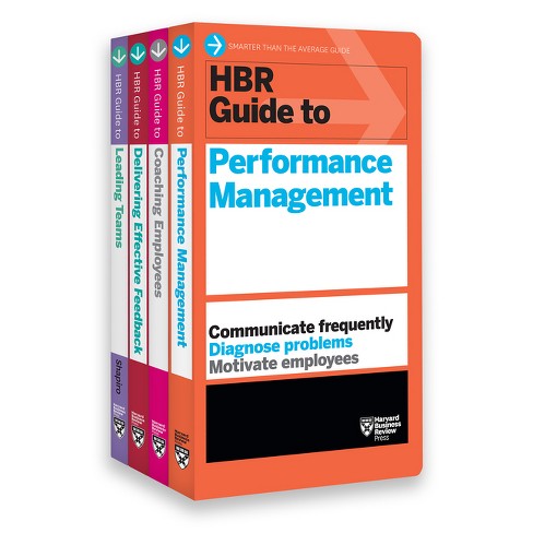 HBR Guides to Performance Management Collection (4 Books) (HBR Guide Series) - by  Harvard Business Review & Mary Shapiro (Mixed Media Product) - image 1 of 1