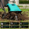 Itopfox Electric Rototiller Garden Tiller with Sturdy Rust-Resistant Blades and Overload Protection for Efficient Yard Cultivation - 4 of 4