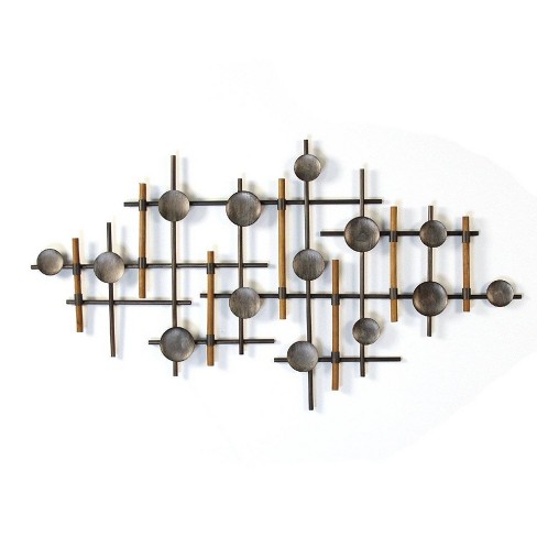 Mix Brass Metal Wall Art, For Home Decoration, Size: 60 Inches at