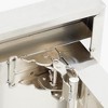 Stainless Steel Foldable Double Layer Workbench, Stainless Steel Table for Prep Work, 24 x 59 Inches, Commercial Kitchen, Restaurant, Hotel and Garage - 4 of 4