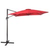 10X8FT Alunimun Patio Cantilever With Canopy - 2 of 4