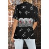 HAPPY BAY Women's Halloween Costumes Hawaiian Button Up Vintage Short Sleeve Caribbean Pirate Shirts Blouses for Women - 3 of 4