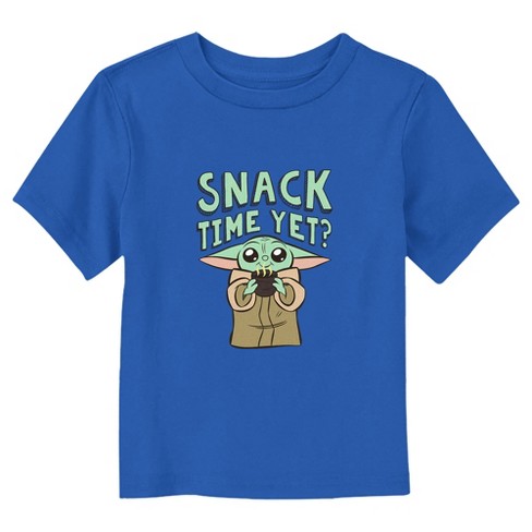 Star Wars: The Mandalorian Grogu Snack Time Yet T-Shirt - image 1 of 3