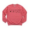 Simply Sage Market Life Is Better With My Boys Heart Sweatshirt - 2 of 4